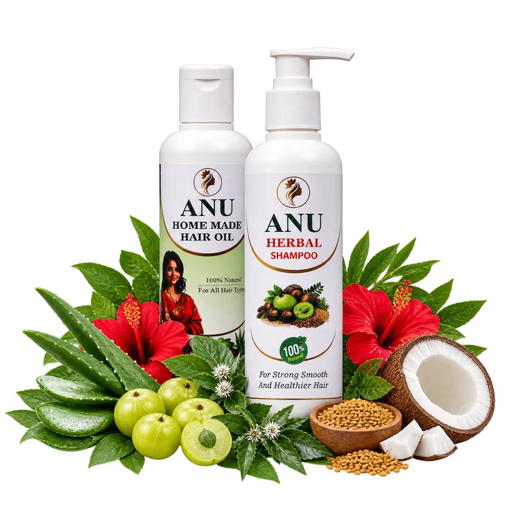 Anu herbal Hair oil & Shampoo